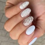 Glitter ombre technika