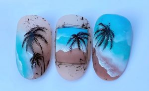 Nyári ombre körmök